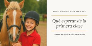 Clases de equitacion para niños